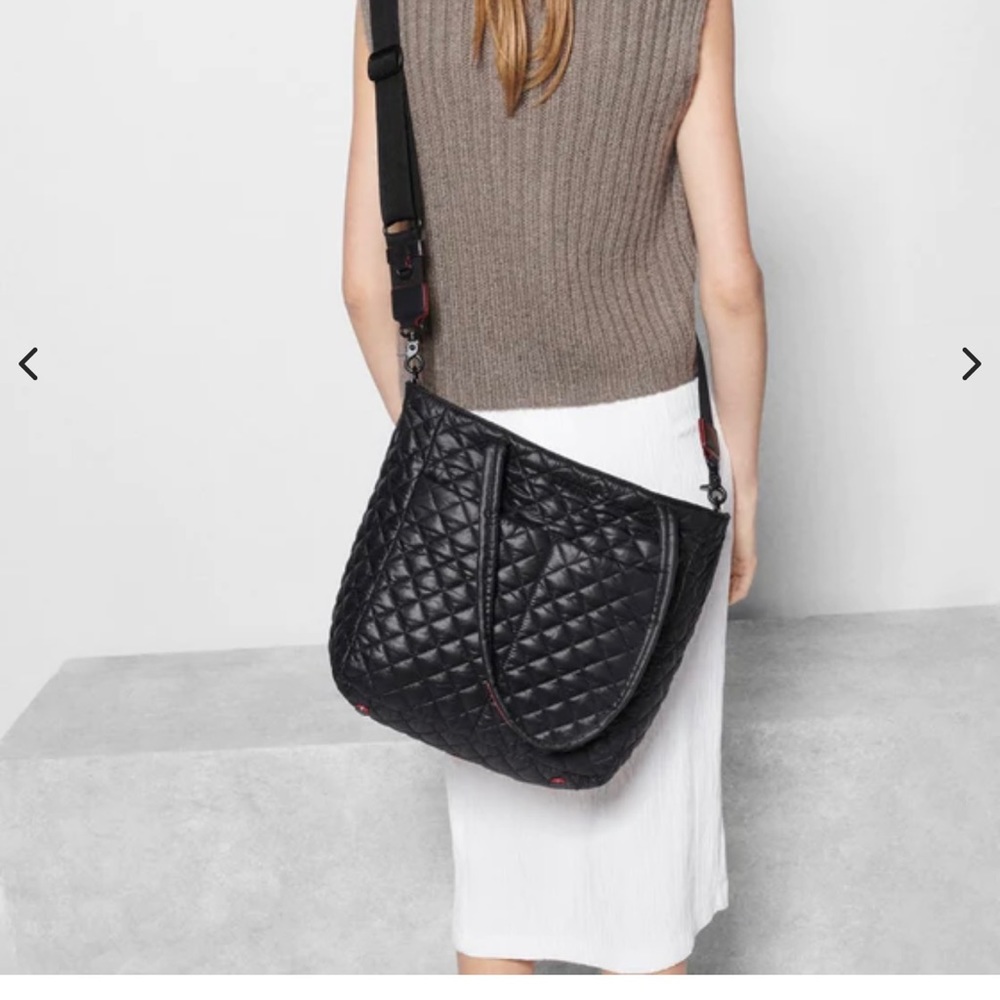 MZ WALLACE Black Metro Quattro Tote